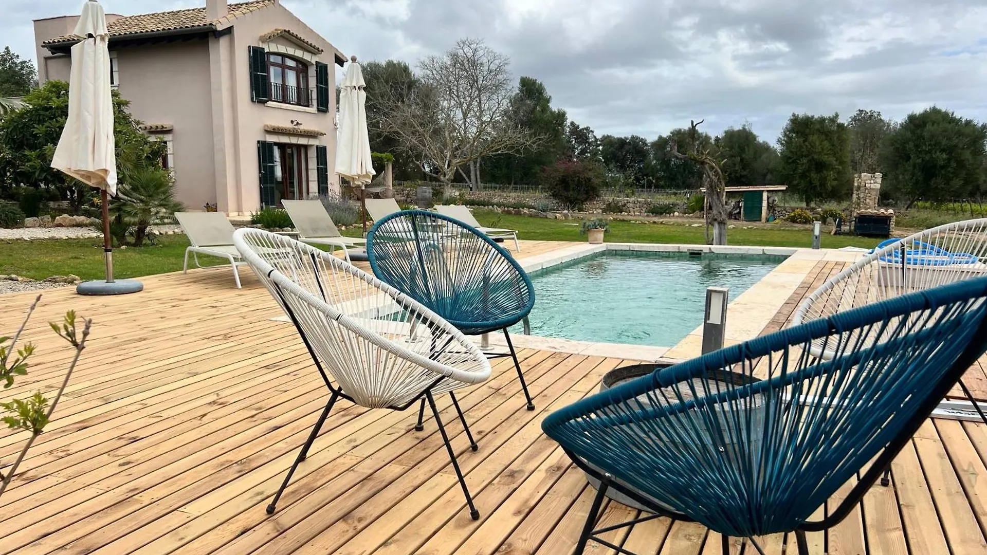 샬레 Los Dos Caballeros Winery & Vacation Rental 루비 스페인
